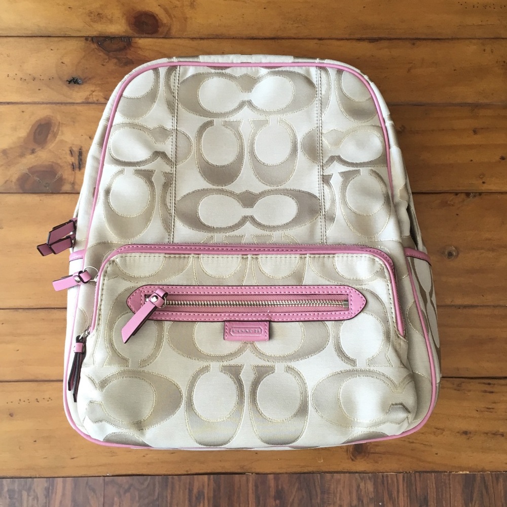 Coach Signature Backpack